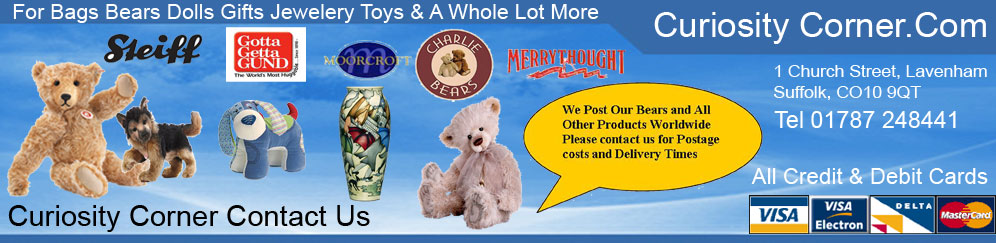 steiff teddy bear sold at Curiosity Corner