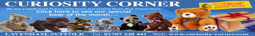 steiff teddy bear sold at Curiosity Corner