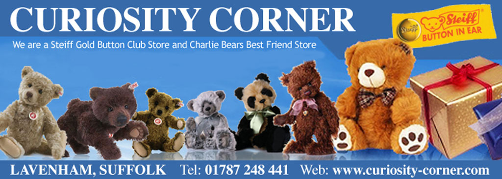steiff teddy bear sold at Curiosity Corner