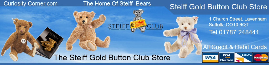 steiff teddy bear sold at Curiosity Corner