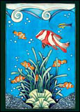 Moorcroft Cards Coral Reef