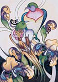Moorcroft Cards Fluer De Luce