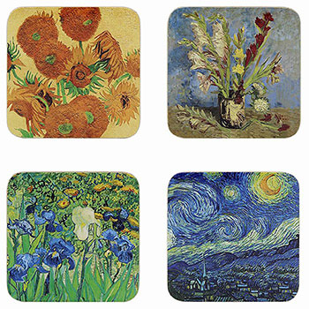 Boxed Van Gogh Coasters