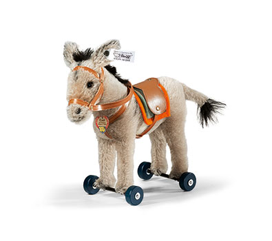 Steiff Donkey On Wheels
