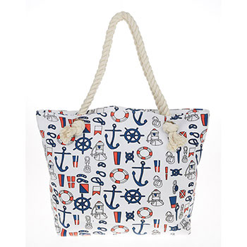Nautical Tote Bag White Fashion Bags Nauticaltotebagwhite From Nautical Tote Bag White