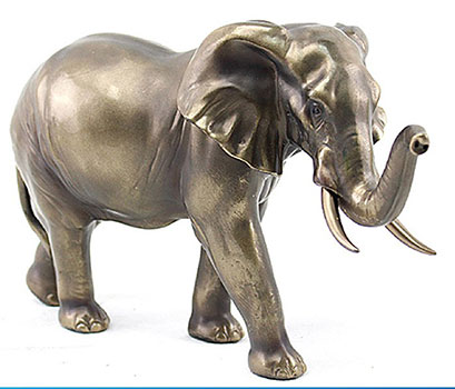 Art Bronze Elephant Large
