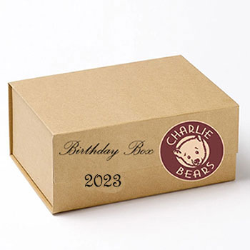Charlie Bears Birthday Box Bear 2023