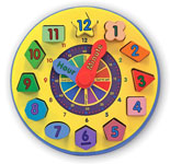 Melissa and Doug Shape Sorting Clock