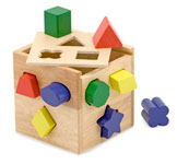 Melissa and Doug Shape Sorting Cube