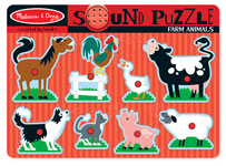 Melissa and Doug Sound Puzzle-Farm Animals