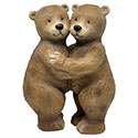 Billy and Beau Bear Hugging Standing