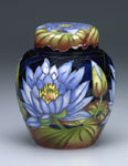 Moorcroft Blue Lotus