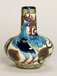 Moorcroft Blue Rooster
