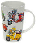 Scooter Latte Mug