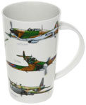 Battle Of Britain Aircraft Latte Mug