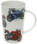 Dream Machine Bikes Latte Mug