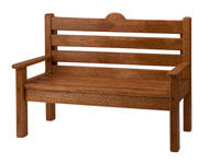 Charlie Bears Park Bench Sand