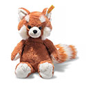 Steiff Soft and Cuddly Friends Benji Red Panda