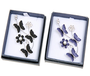 Luxury Enameled and Crystal Butterfly Broach