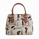Miss London Tapestry Convertible  Bag