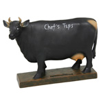 Blackboard Cow Money Box