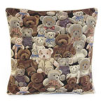 Bear Tapestry Cushion