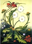 Moorcroft Cards Dandelion Meadow