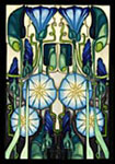 Moorcroft Card Entwined
