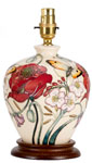 Moorcroft A Family Through Flowers Lamp L8-6