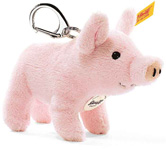 Steiff Keyring Pig
