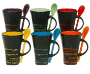 Stoneware Latte Mug