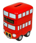 U K London Bus Money box