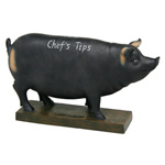 Blackboard Pig Money Box