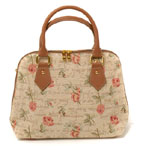 Pink Rose Tapestry Convertible Bag