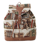 Bear and Book Tapestry Backpack