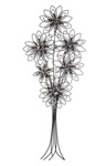 Silver Petal Bouquet Wall Art