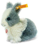 Steiff Grey & White Rabbit