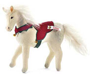 Steiff Christmas Horse