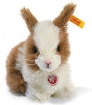 Steiff Brown And White Rabbit