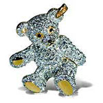 Steiff Swarovski Broach gold