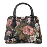 New Peony Tapestry Convertible Handbag