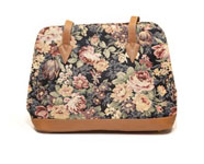 Peony Tapestry Shoulder Bag