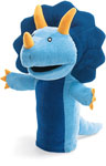 Dinosaur Puppet Trevor Triceratops