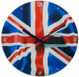 Great Britain Flag Clock