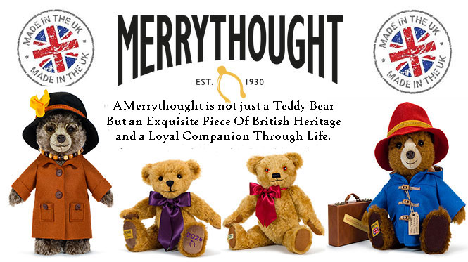 The Merrythought Bears Collection at Curiosity Corner
