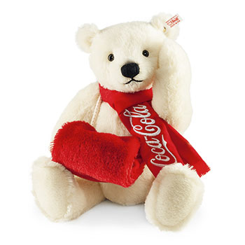 Steiff Coca Cola Polar Bear Christmas