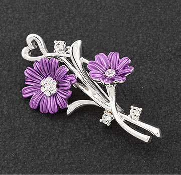 Brooch Gerbera Daisy