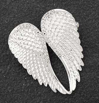 Brooch Guardian Angel Wings