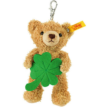 Steiff Keyring Lucky Charm Teddy Bear Goldem