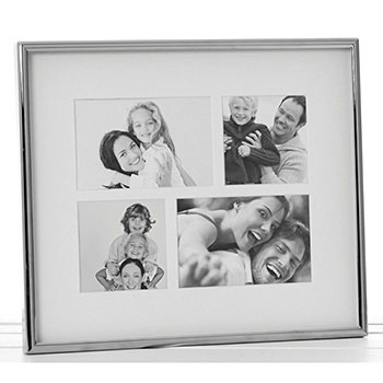 Polished Silver Mount Box Frame 4 Picture